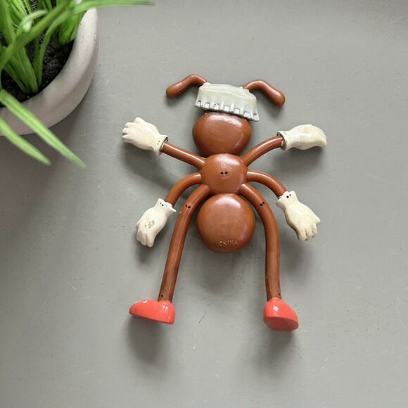 Vintage Heinz Ketchup Promotional 4" Bendable Ant Figure‎ 1988 Bendy - Picture 2 of 2